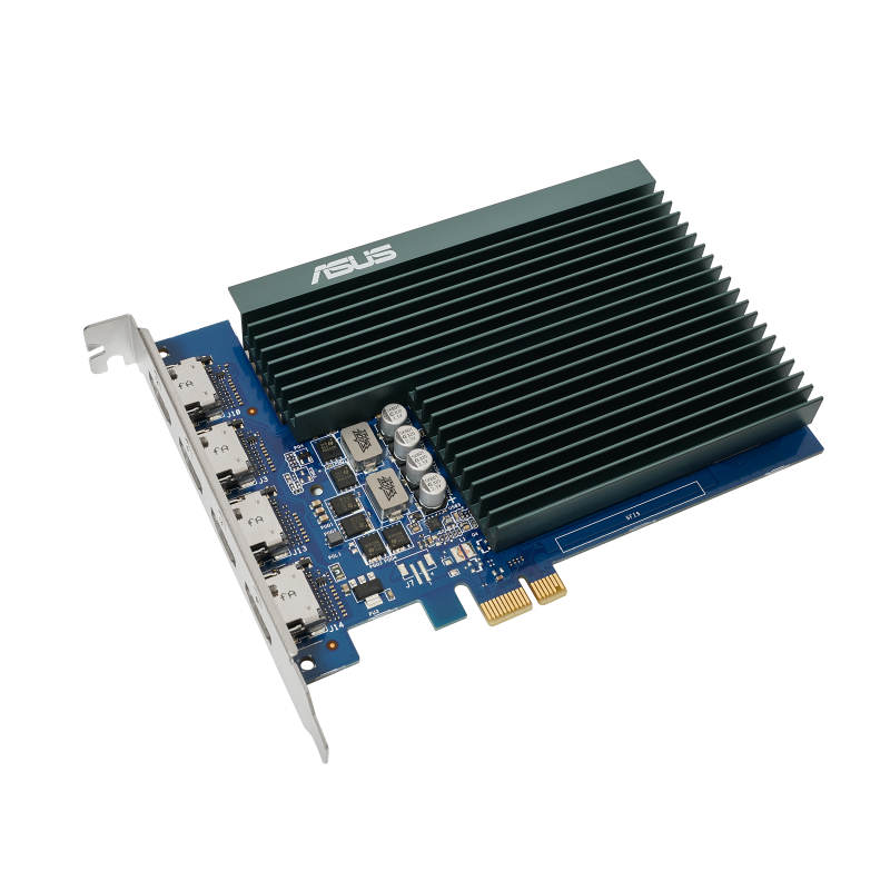 ASUS GeForce GT 730 Placa Gráfica 2GB GDDR5 64-bit PCIe 2.0 Passivo - 90YV0H20-M0NA00 - 4711081369417