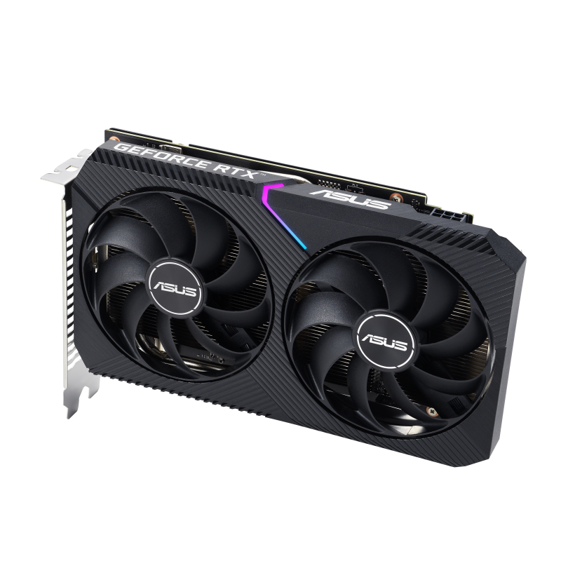 ASUS GeForce RTX 3050 Dual V2 OC Placa Gráfica 8GB GDDR6 128-bit PCIe 4.0 - 90YV0GH6-M0NA00 - 4711081772453