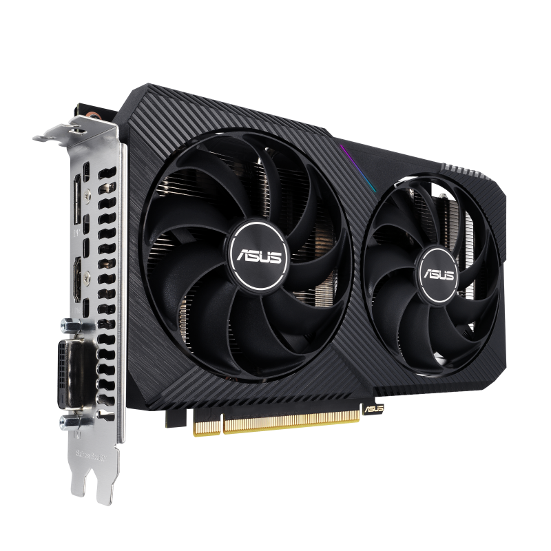 ASUS GeForce RTX 3050 Dual V2 OC Placa Gráfica 8GB GDDR6 128-bit PCIe 4.0 - 90YV0GH6-M0NA00 - 4711081772453