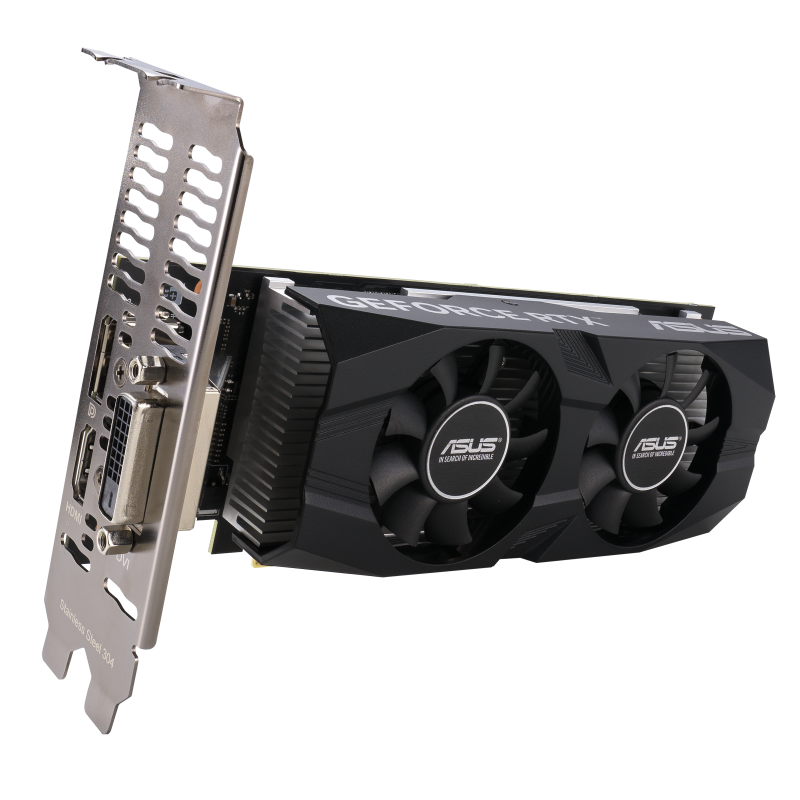 ASUS GeForce RTX 3050 LP BRK OC Edition Placa Gráfica 6GB GDDR6 96-bit PCIe 4.0 - 90YV0KQ0-M0NA00 - 4711387515259