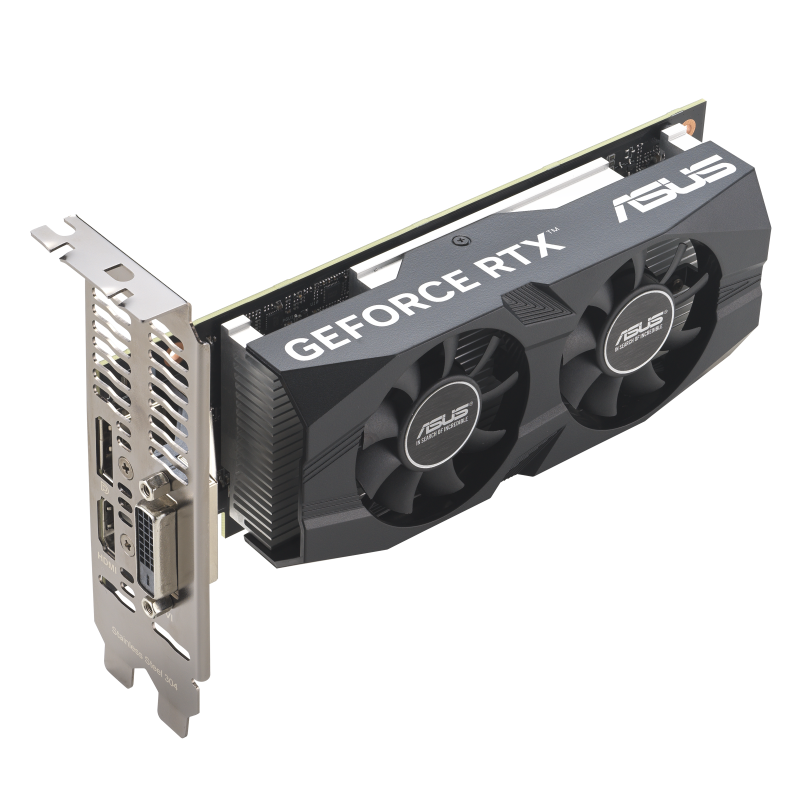 ASUS GeForce RTX 3050 LP BRK OC Edition Placa Gráfica 6GB GDDR6 96-bit PCIe 4.0 - 90YV0KQ0-M0NA00 - 4711387515259