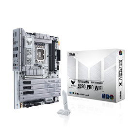 ASUS TUF GAMING Z890-PRO WIFI Motherboard Intel Z890 Socket LGA 1851 DDR5 ATX PCIe 5.0 M.2 Wi-Fi - 90MB1IR0-M0EAY0 - 4711387762639