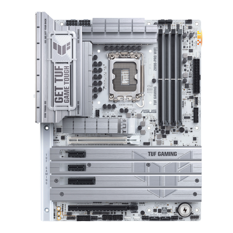 ASUS TUF GAMING Z890-PRO WIFI Motherboard Intel Z890 Socket LGA 1851 DDR5 ATX PCIe 5.0 M.2 Wi-Fi - 90MB1IR0-M0EAY0 - 4711387762639