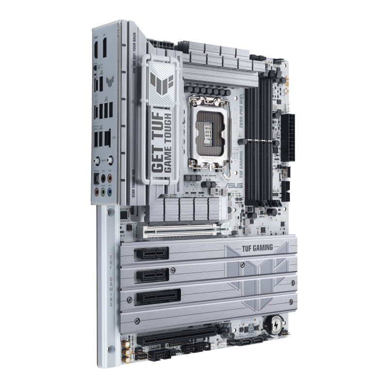 ASUS TUF GAMING Z890-PRO WIFI Motherboard Intel Z890 Socket LGA 1851 DDR5 ATX PCIe 5.0 M.2 Wi-Fi - 90MB1IR0-M0EAY0 - 4711387762639