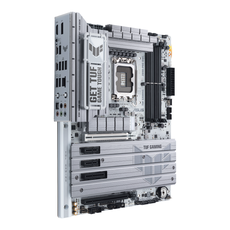 ASUS TUF GAMING Z890-PRO WIFI Motherboard Intel Z890 Socket LGA 1851 DDR5 ATX PCIe 5.0 M.2 Wi-Fi - 90MB1IR0-M0EAY0 - 4711387762639