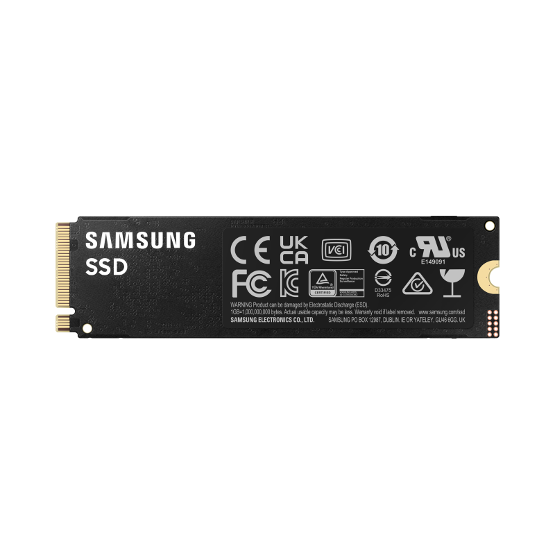 Samsung 990 PRO 2TB Disco SSD 2 TB PCIe 4.0 NVMe M.2 2280 V-NAND MLC - MZ-V9P2T0BW - 8806094215038