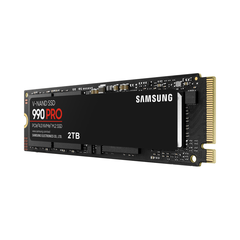 Samsung 990 PRO 2TB Disco SSD 2 TB PCIe 4.0 NVMe M.2 2280 V-NAND MLC - MZ-V9P2T0BW - 8806094215038