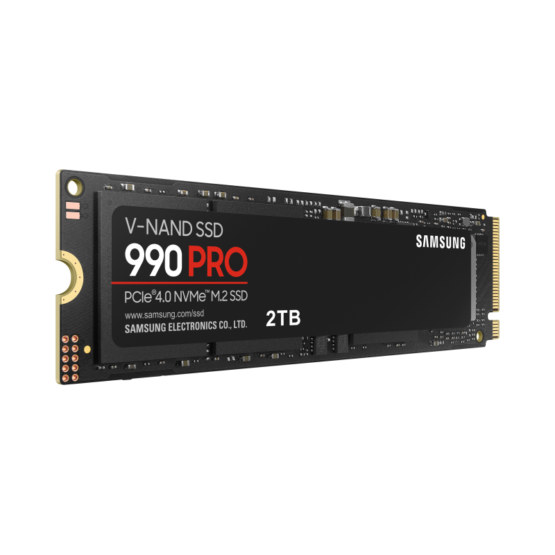 Samsung 990 PRO 2TB Disco SSD 2 TB PCIe 4.0 NVMe M.2 2280 V-NAND MLC - MZ-V9P2T0BW - 8806094215038