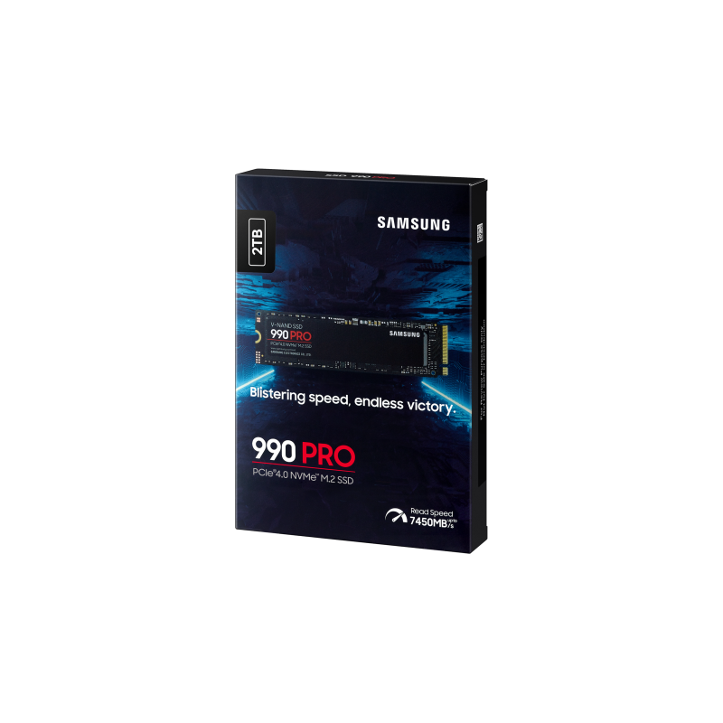 Samsung 990 PRO 2TB Disco SSD 2 TB PCIe 4.0 NVMe M.2 2280 V-NAND MLC - MZ-V9P2T0BW - 8806094215038