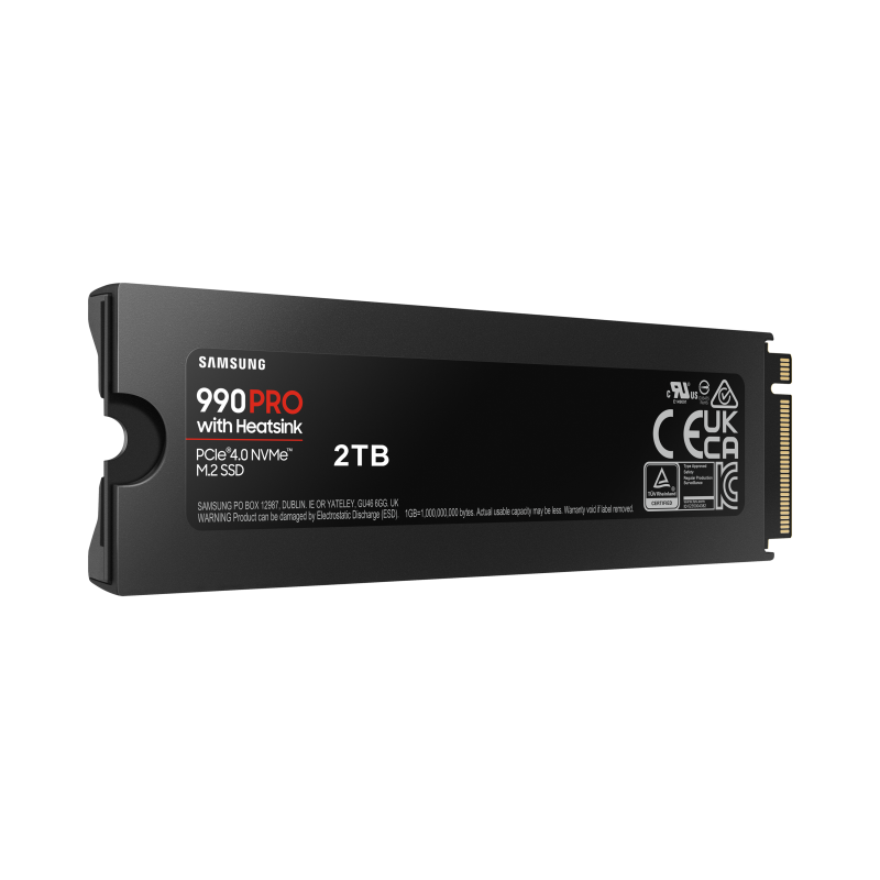 Samsung 990 PRO 2TB Disco SSD 2 TB PCIe 4.0 NVMe M.2 2280 V-NAND MLC - MZ-V9P2T0CW - 8806094413755
