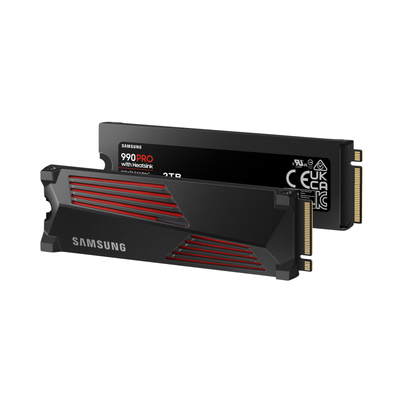 Samsung 990 PRO 2TB Disco SSD 2 TB PCIe 4.0 NVMe M.2 2280 V-NAND MLC - MZ-V9P2T0CW - 8806094413755