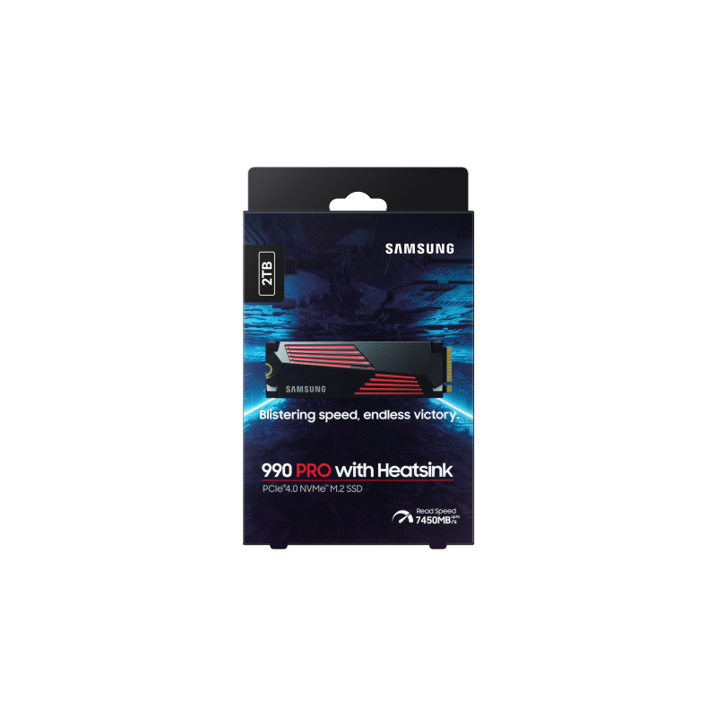 Samsung 990 PRO 2TB Disco SSD 2 TB PCIe 4.0 NVMe M.2 2280 V-NAND MLC - MZ-V9P2T0CW - 8806094413755