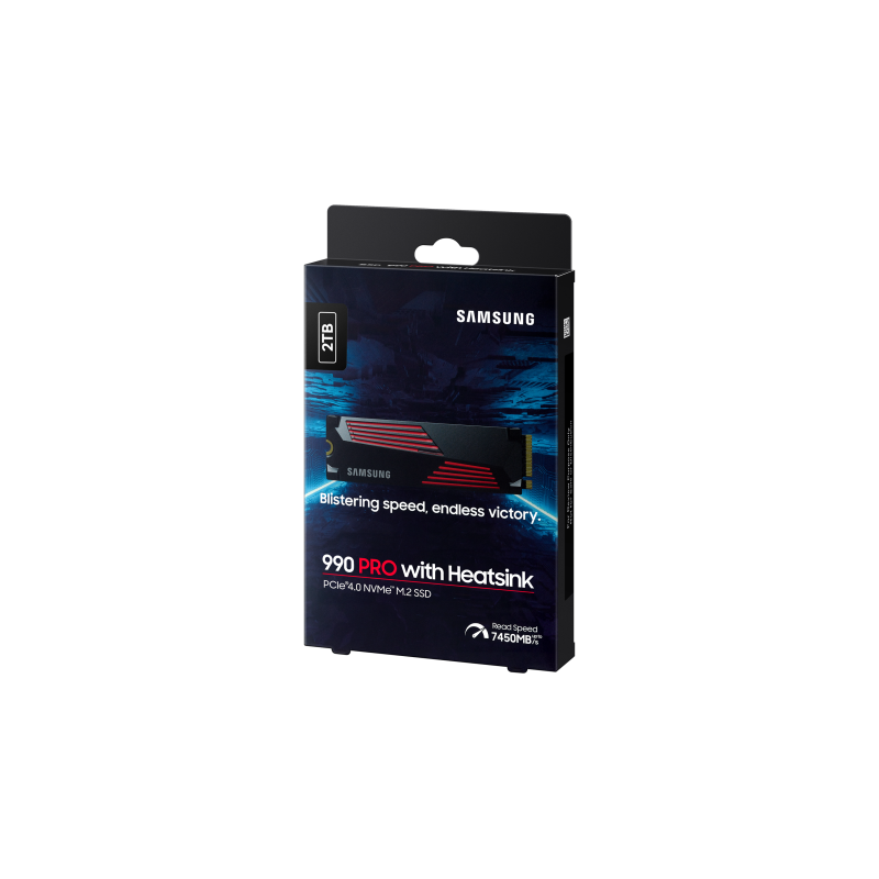 Samsung 990 PRO 2TB Disco SSD 2 TB PCIe 4.0 NVMe M.2 2280 V-NAND MLC - MZ-V9P2T0CW - 8806094413755
