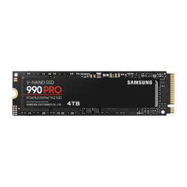 Samsung 990 PRO 4 TB Disco SSD PCIe 4.0 NVMe M.2 2280 V-NAND TLC - MZ-V9P4T0BW - 8806094947205