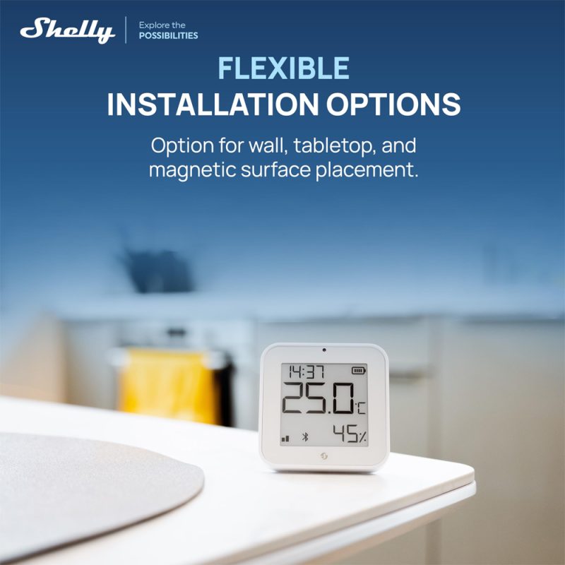 Shelly SH-BLU-HT-DISPLAY-ZB-W