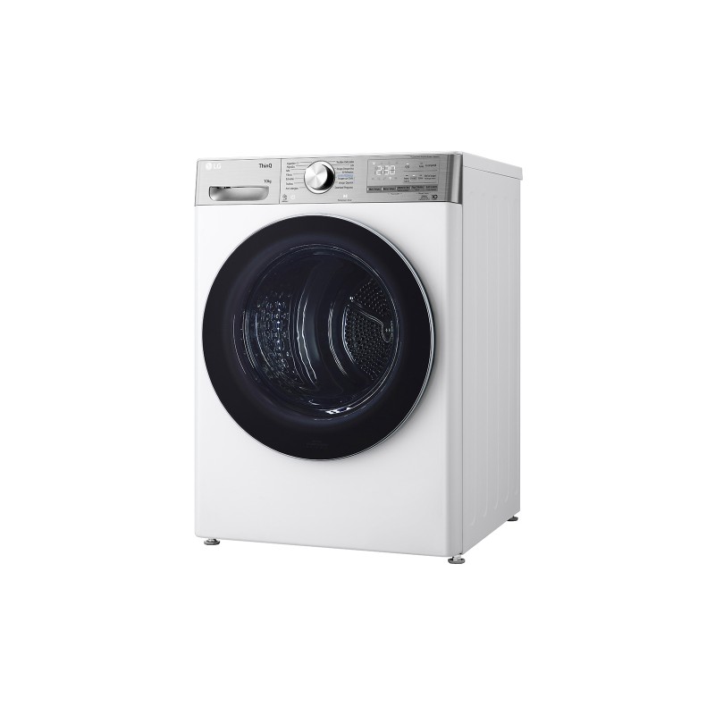 LG RH10V9AV2WR Máquina de Secar Roupa Independente, 10 kg, Bomba de Calor, Branco - 8806091795632