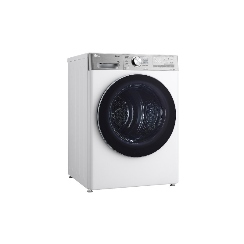 LG RH10V9AV2WR Máquina de Secar Roupa Independente, 10 kg, Bomba de Calor, Branco - 8806091795632