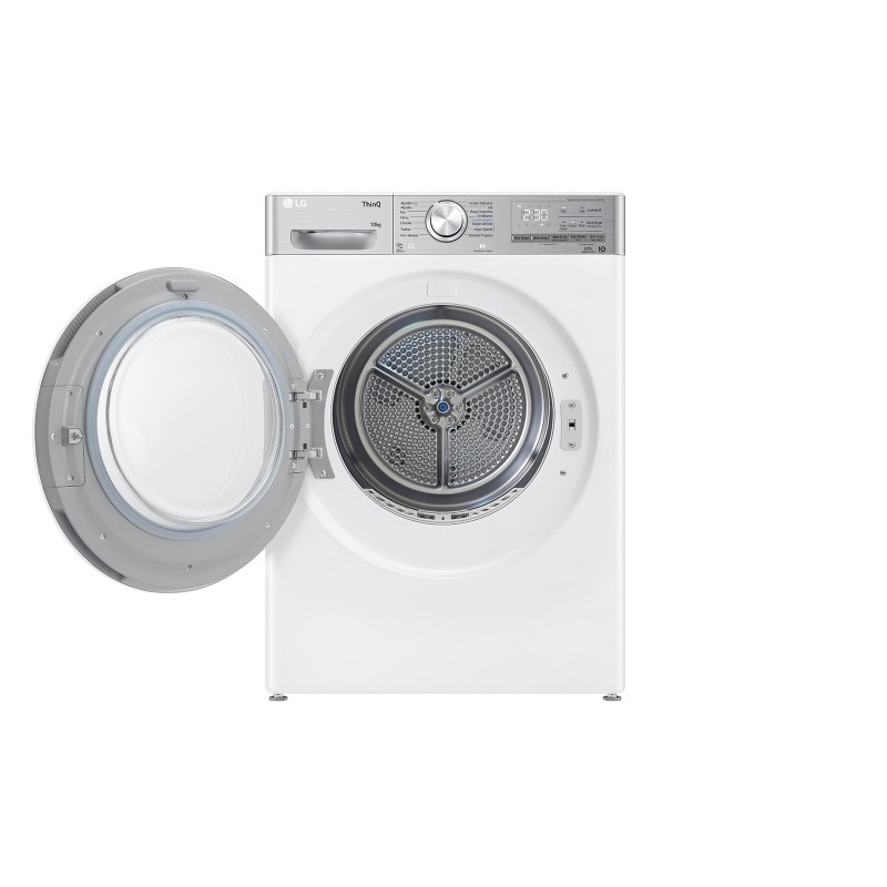 LG RH10V9AV2WR Máquina de Secar Roupa Independente, 10 kg, Bomba de Calor, Branco - 8806091795632