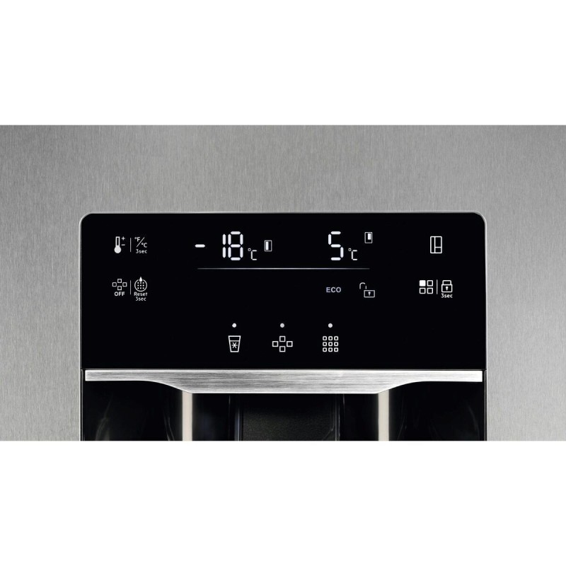 Electrolux EAI6HD57U0 Frigorífico Americano Side by Side Independente, 572 L, No Frost, Aço Inoxidável - 7332543849932