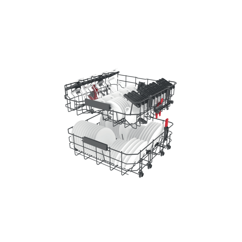 Whirlpool WFC 3C26 P Máquina de Lavar Loiça Independente, 14 Conjuntos, 60 cm, Branco - 8003437205033