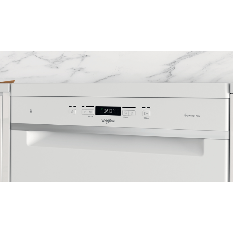 Whirlpool WFC 3C26 P Máquina de Lavar Loiça Independente, 14 Conjuntos, 60 cm, Branco - 8003437205033