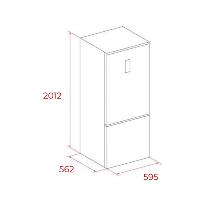 TEKA - Combinado RBF 88695 SLN SS 113400052