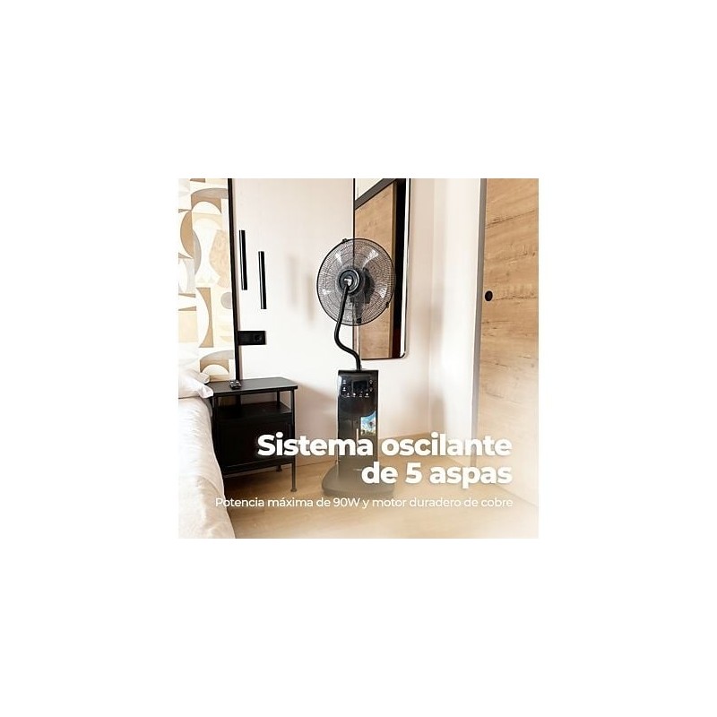 Cecotec V0431 Ventoinha Nebulizadora com Humidificador - 8435743902458
