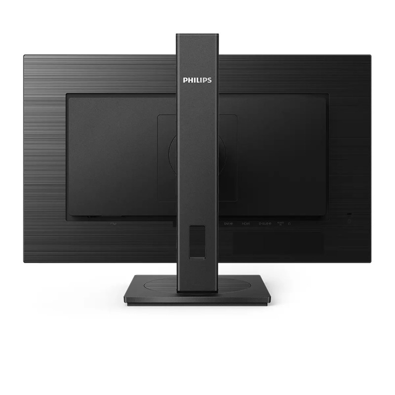 Philips S-Line 272S1AE LCD Monitor Profissional Plano, 68,6 cm (27"), 1920 x 1080 pixels Full HD, 75Hz, HDMI, DisplayPort, Ajuste de Altura, Pivot, Altifalantes Integrados, Preto - 272S1AE/00 - 8712581767273
