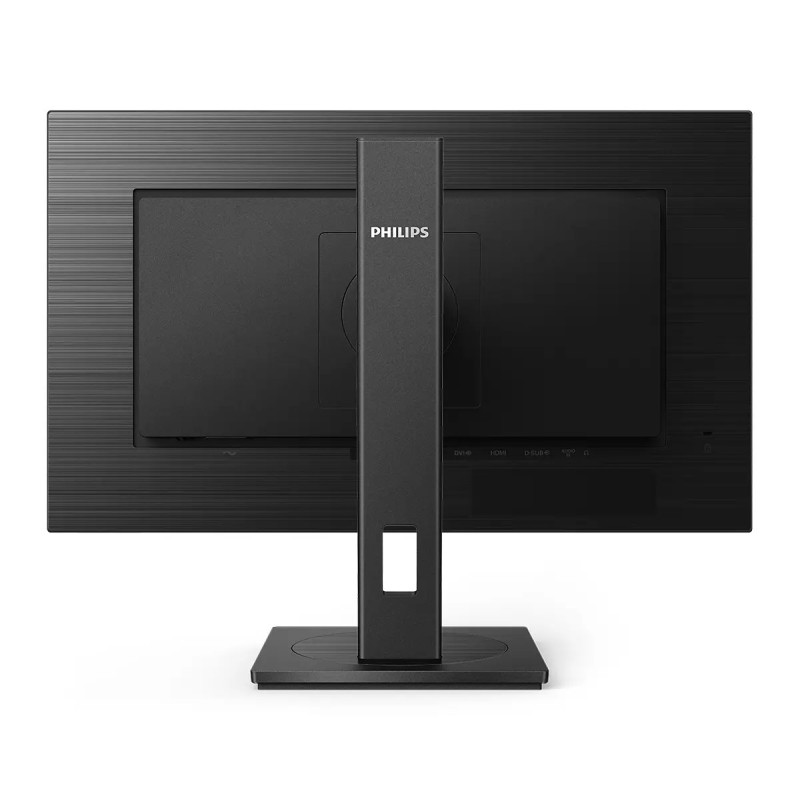 Philips S-Line 272S1AE LCD Monitor Profissional Plano, 68,6 cm (27"), 1920 x 1080 pixels Full HD, 75Hz, HDMI, DisplayPort, Ajuste de Altura, Pivot, Altifalantes Integrados, Preto - 272S1AE/00 - 8712581767273