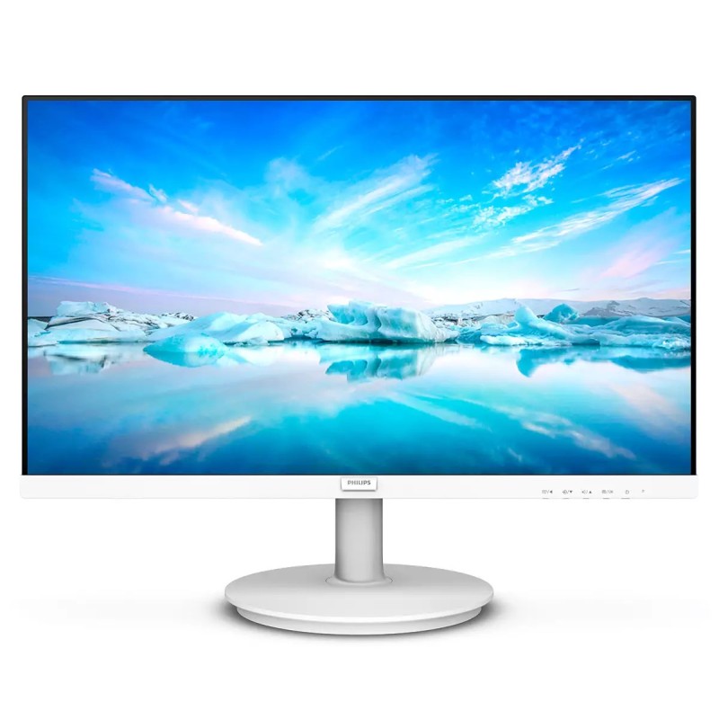 Philips V Line 271V8AW LCD Monitor Plano, 68,6 cm (27"), 1920 x 1080 pixels Full HD, 75Hz, HDMI, Altifalantes Integrados, Branco - 271V8AW/00 - 8712581804398