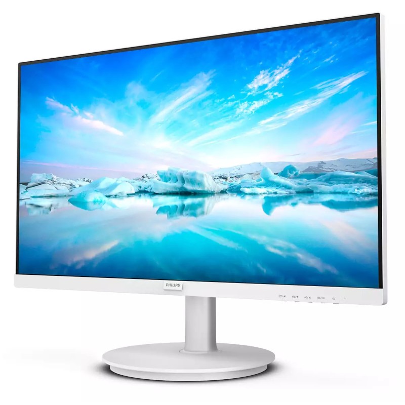 Philips V Line 271V8AW LCD Monitor Plano, 68,6 cm (27"), 1920 x 1080 pixels Full HD, 75Hz, HDMI, Altifalantes Integrados, Branco - 271V8AW/00 - 8712581804398