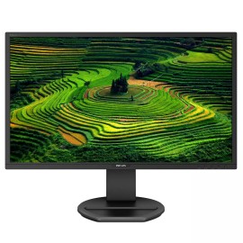 Philips B Line 221B8LJEB LED Monitor Profissional Plano, 54,6 cm (21.5"), 1920 x 1080 pixels Full HD, 60Hz, HDMI, DisplayPort, Ajuste de Altura, Pivot, Altifalantes Integrados, Preto - 221B8LJEB/00 - 8712581750213