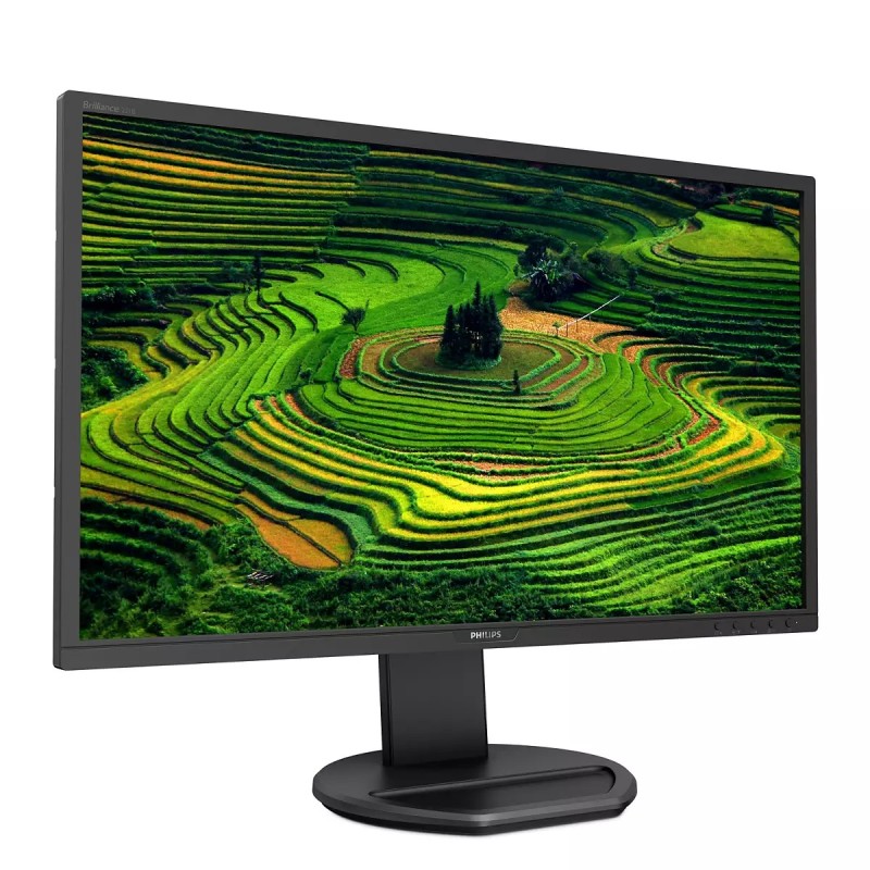 Philips B Line 221B8LJEB LED Monitor Profissional Plano, 54,6 cm (21.5"), 1920 x 1080 pixels Full HD, 60Hz, HDMI, DisplayPort, Ajuste de Altura, Pivot, Altifalantes Integrados, Preto - 221B8LJEB/00 - 8712581750213