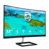 Philips E-Line 325E1C LCD Monitor Profissional Curvo, 80 cm (31.5"), 2560 x 1440 pixels Quad HD, 75Hz, HDMI, DisplayPort, AMD FreeSync, Ajuste de Inclinação, Preto - 325E1C/00 - 8712581758493