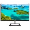 Philips E-Line 325E1C LCD Monitor Profissional Curvo, 80 cm (31.5"), 2560 x 1440 pixels Quad HD, 75Hz, HDMI, DisplayPort, AMD FreeSync, Ajuste de Inclinação, Preto - 325E1C/00 - 8712581758493