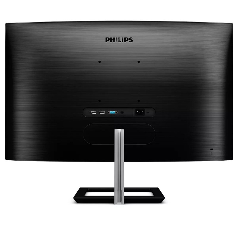 Philips E-Line 325E1C LCD Monitor Profissional Curvo, 80 cm (31.5"), 2560 x 1440 pixels Quad HD, 75Hz, HDMI, DisplayPort, AMD FreeSync, Ajuste de Inclinação, Preto - 325E1C/00 - 8712581758493