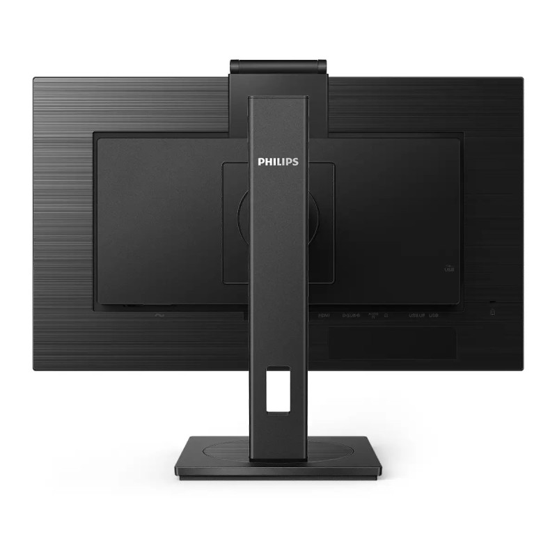 Philips B Line 242B1H LED Monitor Profissional Plano, 60,5 cm (23,8"), 1920 x 1080 pixels Full HD, 75Hz, HDMI, DisplayPort, Ajuste de Altura, Pivot, Altifalantes Integrados, Preto - 242B1H/00 - 8712581764234