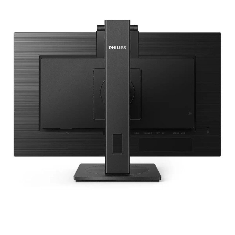 Philips B Line 242B1H LED Monitor Profissional Plano, 60,5 cm (23,8"), 1920 x 1080 pixels Full HD, 75Hz, HDMI, DisplayPort, Ajuste de Altura, Pivot, Altifalantes Integrados, Preto - 242B1H/00 - 8712581764234