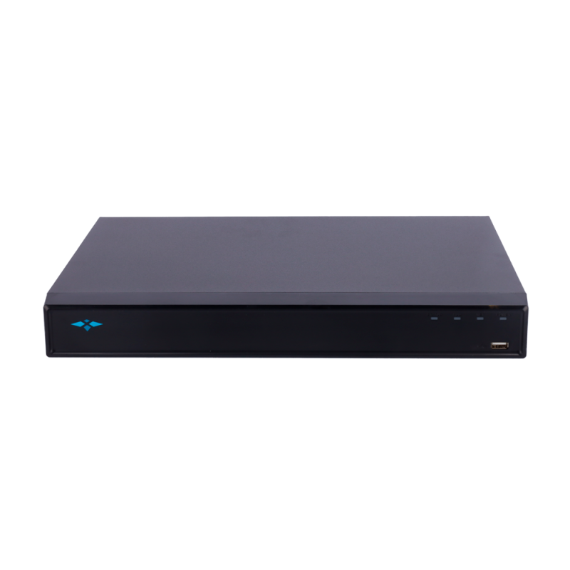 X-Security XS-NVR6216A-4K-4AI Gravador NVR, 16 CH, 16 IP, 12 MP, 384 Mbps, 2 HDD até 20 TB, HDMI 4K e VGA, IA, WEB, DSS/PSS, Smartphone e NVR - 8435325471907