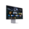 Samsung M9 M90SF S32FM900SU QD-OLED Monitor Gaming Plano, 81,3 cm (32"), 3840 x 2160 pixels 4K Ultra HD, Smart TV, 165Hz, USB-C, DisplayPort, HDMI, Ajuste de Altura, Pivot, Altifalantes Integrados, Prateado - LS32FM900SUXEN - 8806097342847