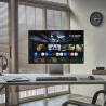 Samsung M9 M90SF S32FM900SU QD-OLED Monitor Gaming Plano, 81,3 cm (32"), 3840 x 2160 pixels 4K Ultra HD, Smart TV, 165Hz, USB-C, DisplayPort, HDMI, Ajuste de Altura, Pivot, Altifalantes Integrados, Prateado - LS32FM900SUXEN - 8806097342847