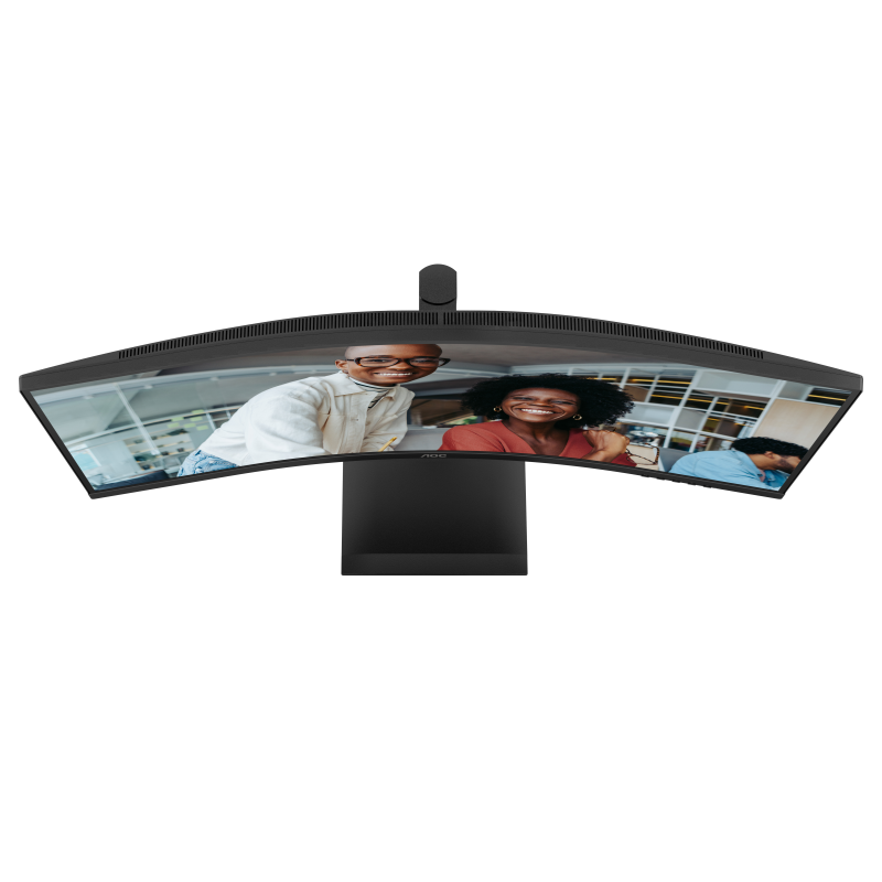 AOC CU34E4CV LED Monitor Profissional Curvo, 86,4 cm (34"), 3440 x 1440 pixels UltraWide Quad HD, 120Hz, HDMI, DisplayPort, Ajuste de Altura, Altifalantes Integrados, Preto - 4038986112864