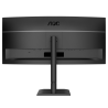AOC CU34E4CV LED Monitor Profissional Curvo, 86,4 cm (34"), 3440 x 1440 pixels UltraWide Quad HD, 120Hz, HDMI, DisplayPort, Ajuste de Altura, Altifalantes Integrados, Preto - 4038986112864