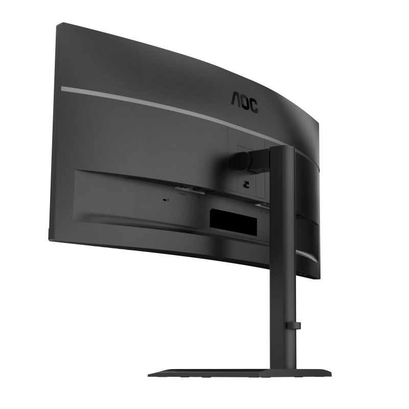 AOC CU34E4CV LED Monitor Profissional Curvo, 86,4 cm (34"), 3440 x 1440 pixels UltraWide Quad HD, 120Hz, HDMI, DisplayPort, Ajuste de Altura, Altifalantes Integrados, Preto - 4038986112864
