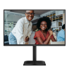 AOC 27E4U LED Monitor Profissional Plano, 68,6 cm (27"), 1920 x 1080 pixels Full HD, 120Hz, HDMI, DisplayPort, Ajuste de Altura, Pivot, Altifalantes Integrados, Preto - 4038986182799