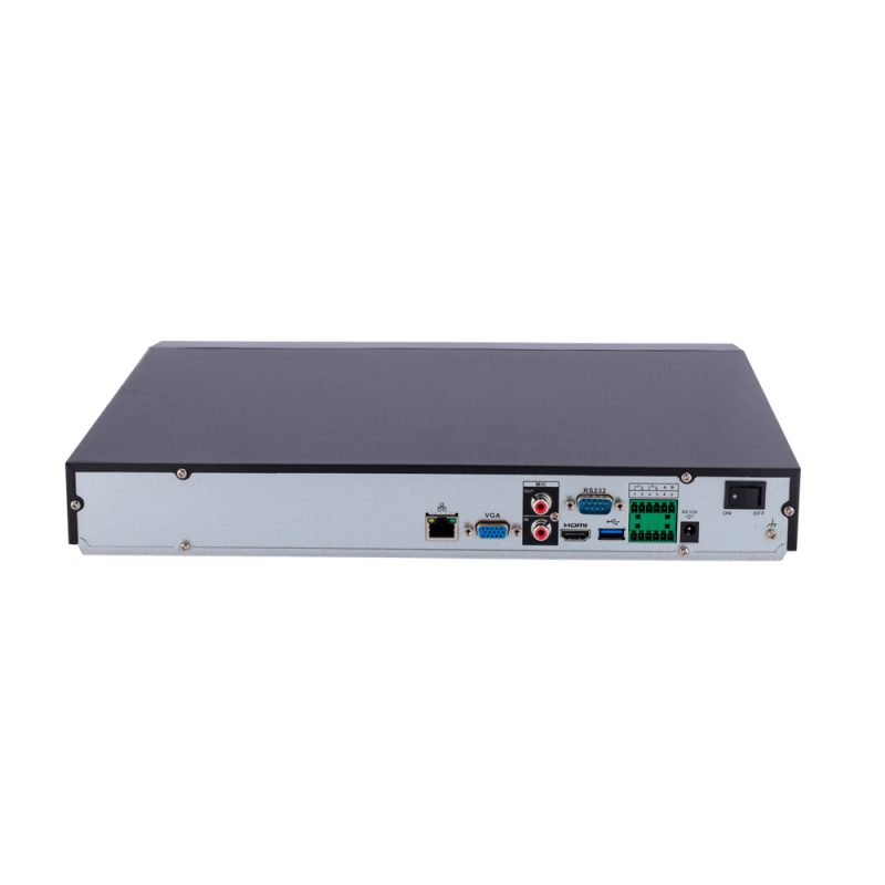 X-Security XS-NVR6216A-4K-4AI Gravador NVR, 16 CH, 16 IP, 12 MP, 384 Mbps, 2 HDD até 20 TB, HDMI 4K e VGA, IA, WEB, DSS/PSS, Smartphone e NVR - 8435325471907