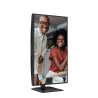 AOC 27E4U LED Monitor Profissional Plano, 68,6 cm (27"), 1920 x 1080 pixels Full HD, 120Hz, HDMI, DisplayPort, Ajuste de Altura, Pivot, Altifalantes Integrados, Preto - 4038986182799