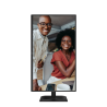 AOC 27E4U LED Monitor Profissional Plano, 68,6 cm (27"), 1920 x 1080 pixels Full HD, 120Hz, HDMI, DisplayPort, Ajuste de Altura, Pivot, Altifalantes Integrados, Preto - 4038986182799