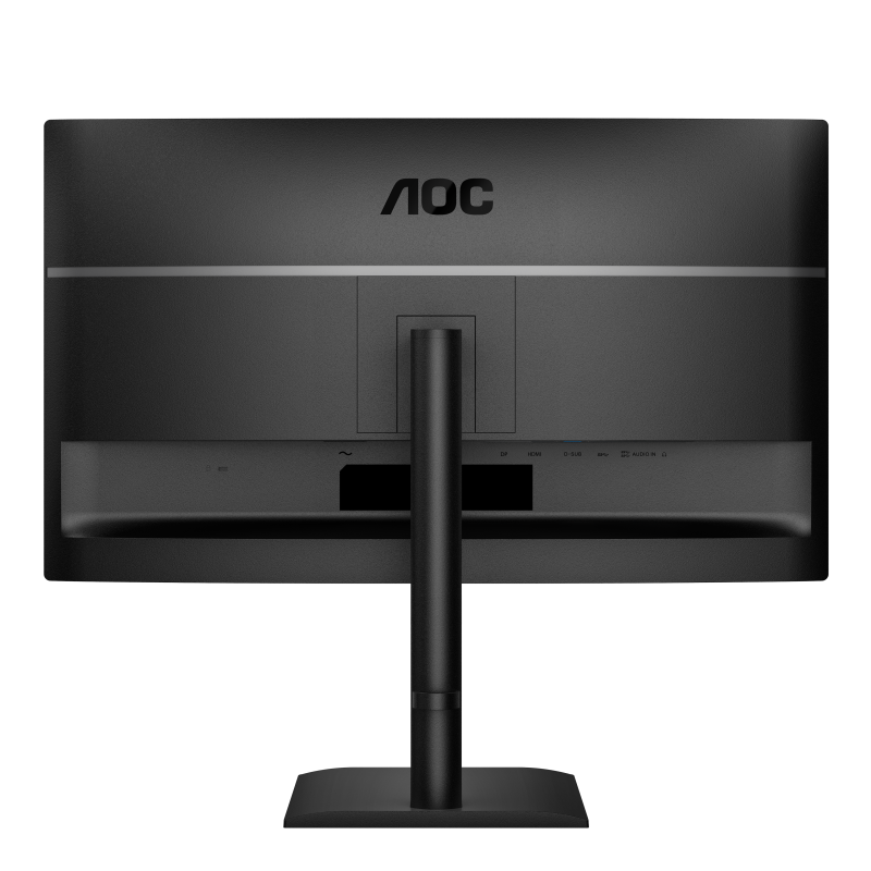 AOC 27E4U LED Monitor Profissional Plano, 68,6 cm (27"), 1920 x 1080 pixels Full HD, 120Hz, HDMI, DisplayPort, Ajuste de Altura, Pivot, Altifalantes Integrados, Preto - 4038986182799
