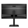 AOC 27E4U LED Monitor Profissional Plano, 68,6 cm (27"), 1920 x 1080 pixels Full HD, 120Hz, HDMI, DisplayPort, Ajuste de Altura, Pivot, Altifalantes Integrados, Preto - 4038986182799